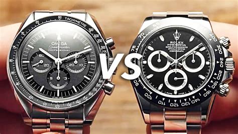 rolex daytona vs omega speedmaster 9300|Rolex vs. Omega: A Head.